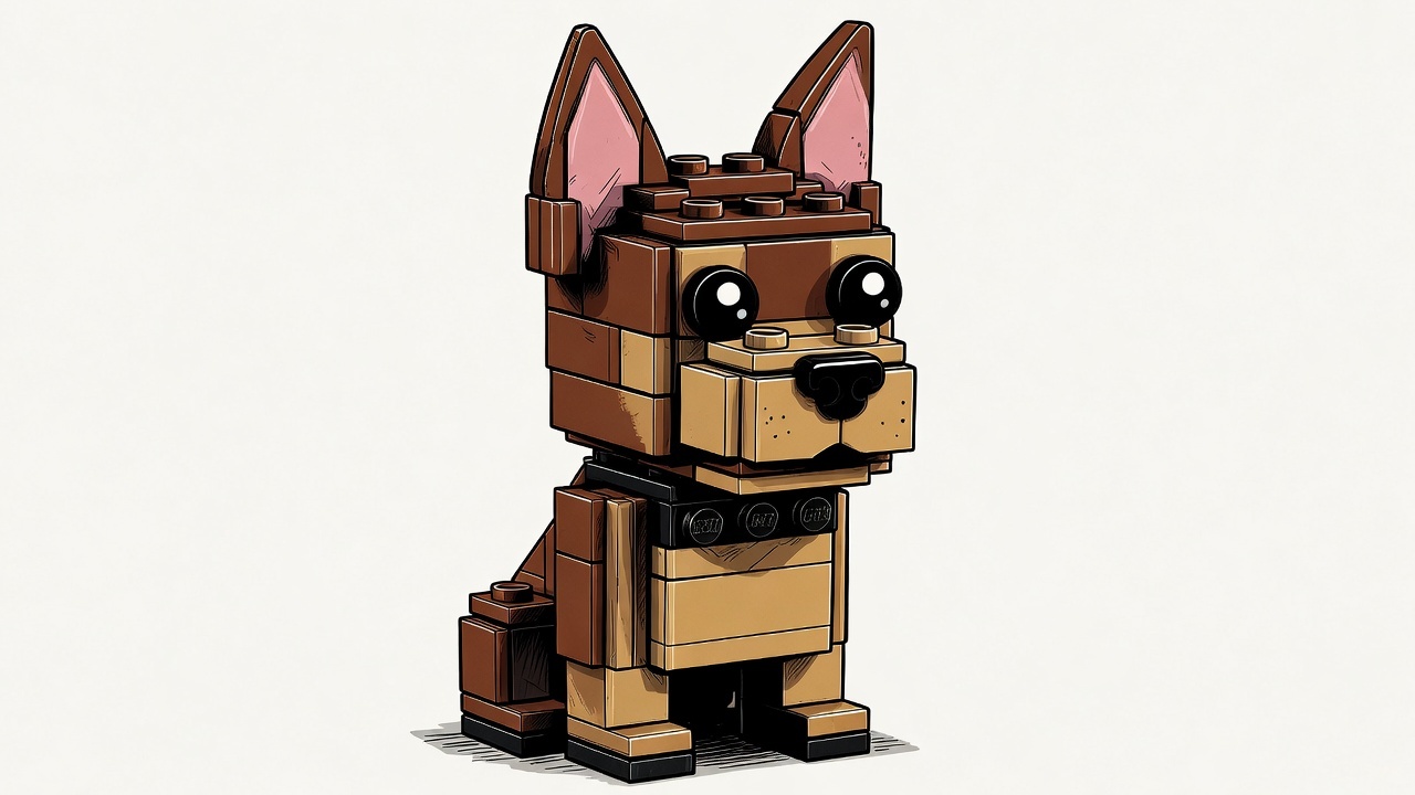 LEGO 'The Hound of the Baskerbilles'